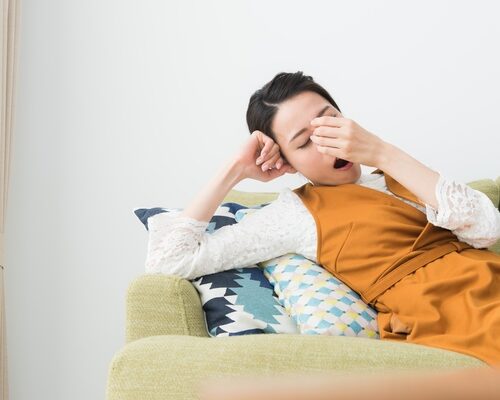 疲れている女性