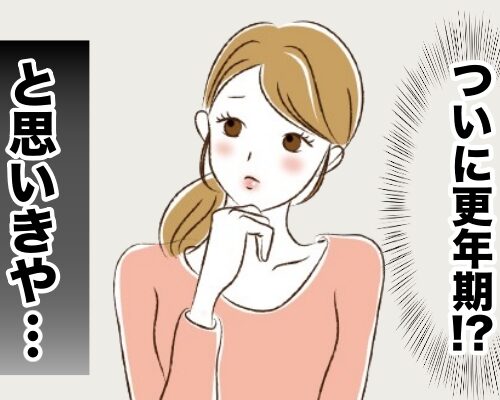 更年期と思いきやイメージ