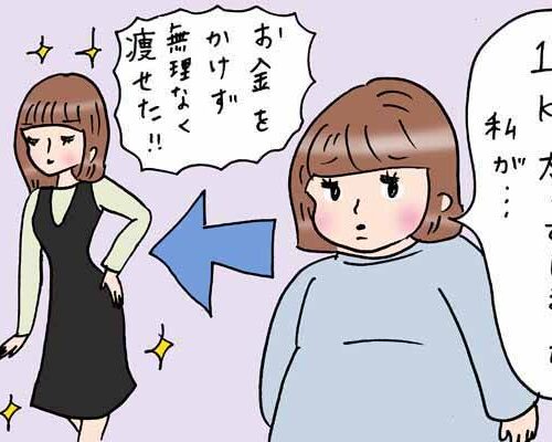 15kg増加したアラフォーがダイエットに挑戦！お金をかけずに無理なく続けられた方法とは