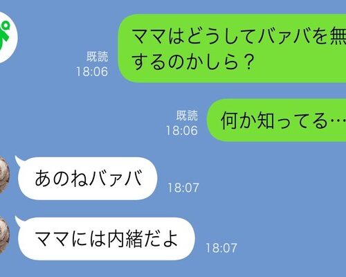 義母の私をなぜか無視する嫁。息子夫婦の新居から帰宅後に孫娘に理由を聞いたら衝撃の事実が判明！