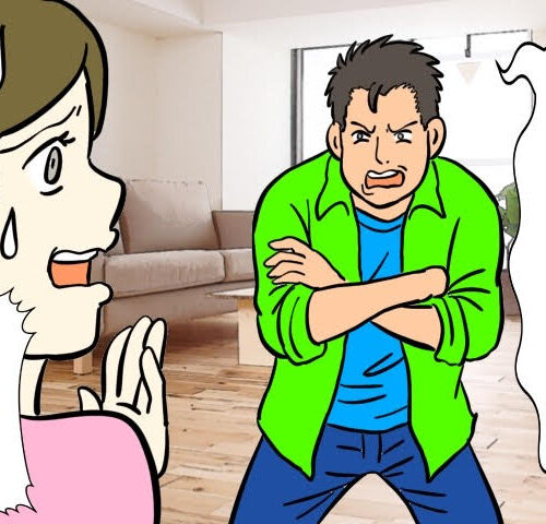 「金は出さないくせに口は出すんだな」と妻に言う夫