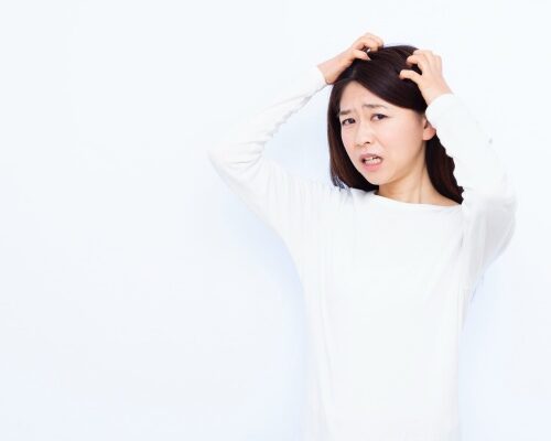 薄毛女性