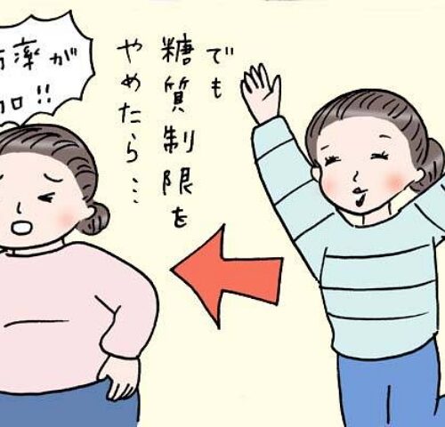 糖質制限をやめて体脂肪率が増えた女性